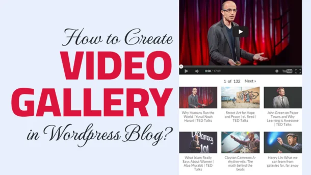 How to Add Responsive WordPress Youtube Video Gallery